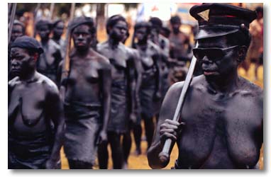 Oiled women, Goroka, Papua New Guinea, big